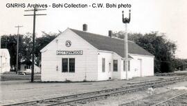 Great Northern Depot at Cottonwood, Minnesota, 1969