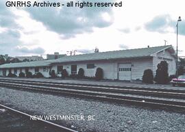 Great Northern Depot at New Westminster, British Columbia, undated