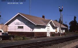 Great Northern Depot at Deer River, Minnesota, undated