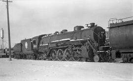 Great Northern Steam Locomotive 2524 at Saint Cloud, Minnesota, undated.