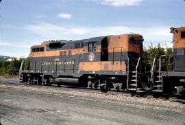 Great Northern Railway 693 at Summit, Montana in 1969.