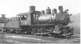 Great Northern Steam Locomotive 15 at Vancouver, British Columbia, 1946