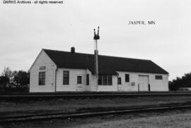 Great Northern Depot at Jasper, Minnesota, undated