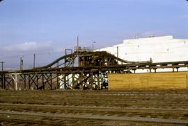 Great Northern Railway icing platform at Wenatchee, Washington in 1974.