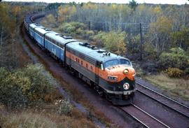 Great Northern Railway 317A at Carlton, Minnesota in 1967.