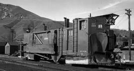 Great Northern Snow Dozer X1641 at Wenatchee, Washington, undated