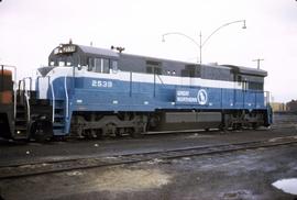 Great Northern Railway 2534 at Spokane, Washington in 1969.