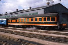 Great Northern Railway Passenger Car 1290 at Minneapolis, Minnesota.