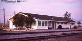 Great Northern Depot at Bainville, Montana, undated