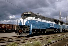 Great Northern Railway 2536 at Spokane, Washington in 1968.