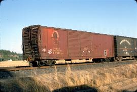 Great Northern Railway Box car 35433, at Spokane, Washington in 1977.