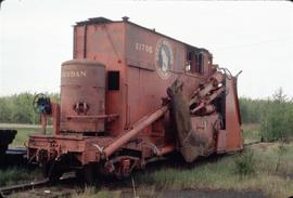 Great Northern Railway Snow Plow X1705 at Calumet, Minnesota