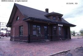 Great Northern Depot at Huron, South Dakota, undated