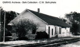 Great Northern Depot at Beltrami, Minnesota, 1970