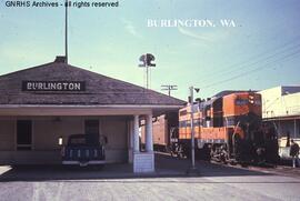 Great Northern Depot at Burlington, Washington, undated