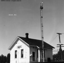 Great Northern Depot at Dean, Washington, undated