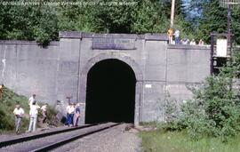 Great Northern Tunnel at Scenic, Washington, 1982