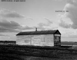 Great Northern Depot at Rauville, South Dakota, undated