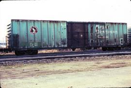 Great Northern Railway Box car 210067 at Vancouver, British Columbia in 1983.