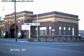 Great Northern Depot at Butte, Montana, undated