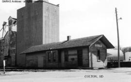 Great Northern Depot at Colton, South Dakota, undated