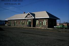 Great Northern Depot at Sioux Falls, South Dakota, undated