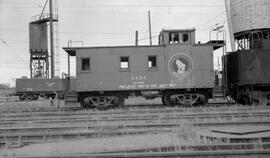 Great Northern Caboose X494 at Othello, Washington, 1965