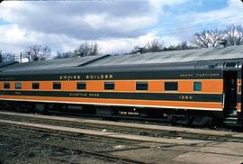 Great Northern Railway Passenger Car 1380 at Minneapolis, Minnesota.