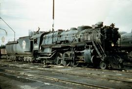 Great Northern Railway 3383 at Minneapolis, Minnesota in 1955.