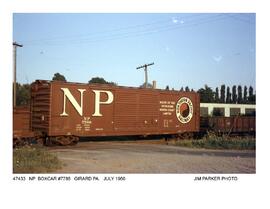 Northern Pacific Freight Car Number 7788, Girard, Pennsylvania,  1960