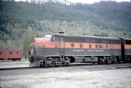 Great Northern Railway 462-D at Skykomish, Washington in 1969.