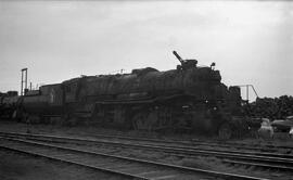 Great Northern Steam Locomotive 2010 at Duluth, Minnesota in 1956.