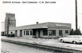 Great Northern Depot at Morris, Minnesota, 1968