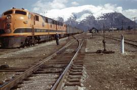 Great Northern Railway 503 at Columbia Falls, Montana