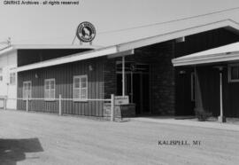 Great Northern Depot at Kalispell, Montana, undated