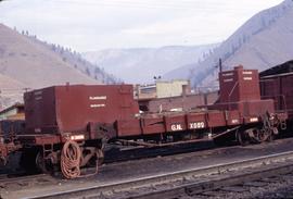 Great Northern Railway MOW X889 at Cashmere, Washington in 1970.