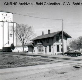 Great Northern Depot at Hinton, Iowa, 1962