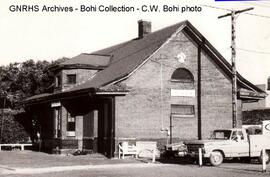 Great Northern Depot at Huron, South Dakota, 1970