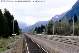 Great Northern Sign at Baring, Washington, 1987