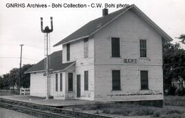 Great Northern Depot at Kent, Minnesota, 1968