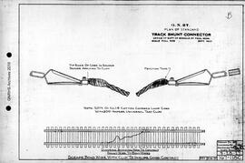 Great Northern Railway Standard Signal Plans; Connector, Track Shunt for Track Walker, 1927