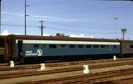 Great Northern Railway Passenger Car 1137 at Seattle, Washington in 1971.