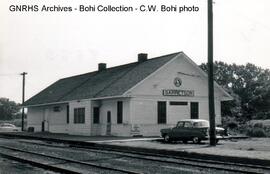 Great Northern Depot at Garretson, South Dakota, 1967