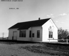 Great Northern Depot at Doran, Minnesota, undated