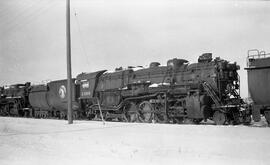 Great Northern Steam Locomotive 3389 at Saint Cloud, Minnesota, undated.