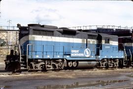 Great Northern Railway 2004 at Butte, Montana in 1968.