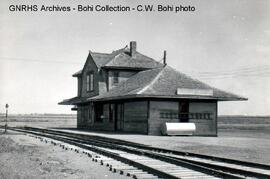 Great Northern Depot at Wentworth, South Dakota, 1967