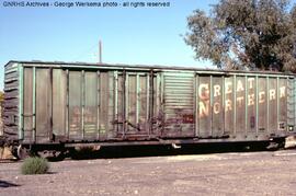 Great Northern Boxcar 37842 at Albuquerque, New Mexico, 1978