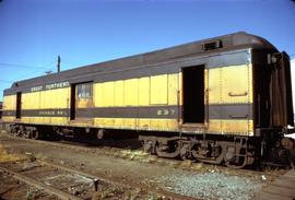 Great Northern Railway Postal Car 237, Storage Mail Car.