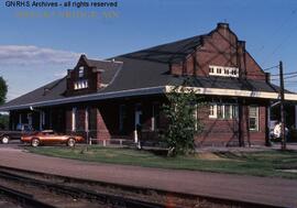 Great Northern Depot at Breckenridge, Minnesota, undated